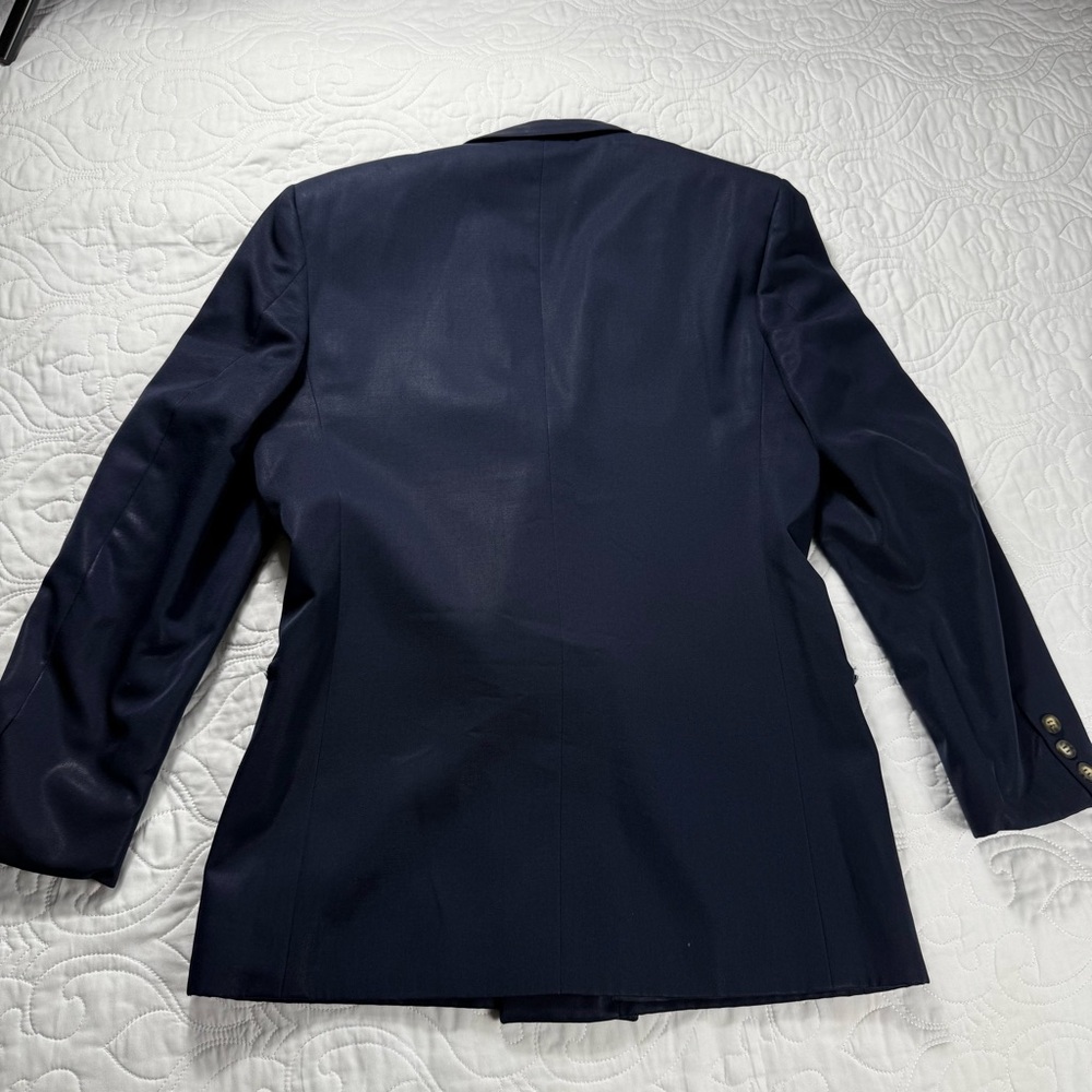 Alberto Borelli Wool Transformable Double Breaste… - image 3